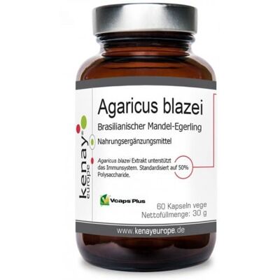 KENAY EKO Agaricus blazei - Ekologiczna Pieczarka brazylijska (60 kaps.) KENAY EKO Agaricus blazei - Ekologiczna Pieczarka brazylijska (60 kaps.)