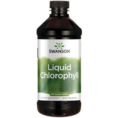 Swanson Płynny chlorofil - 100 mg, 16 oz - Wsparcie detoksykacji Swanson Płynny chlorofil - 100 mg, 16 oz - Wsparcie detoksykacji