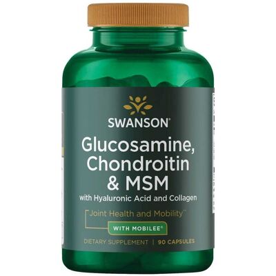 Swanson Glukozamina Kondroityna MSM Collagen - Suplement diety dla stawów Swanson Glukozamina Kondroityna MSM Collagen - Suplement diety dla stawów