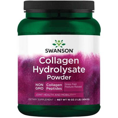 SWANSON Hydrolizowany kolagen w proszku (454 g) SWANSON Hydrolizowany kolagen w proszku (454 g)
