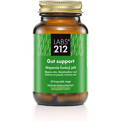LABS212 Gut Support - Wsparcie jelit (60 kaps.) LABS212 Gut Support - Wsparcie jelit (60 kaps.)