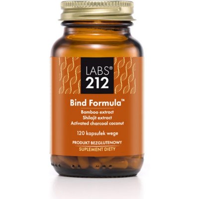 LABS212 Bind Formula - Binder wątrobowy (120 kaps.) LABS212 Bind Formula - Binder wątrobowy (120 kaps.)