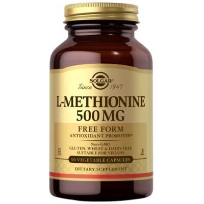 Solgar L-Metionina 500 mg - Suplement diety Solgar L-Metionina 500 mg - Suplement diety