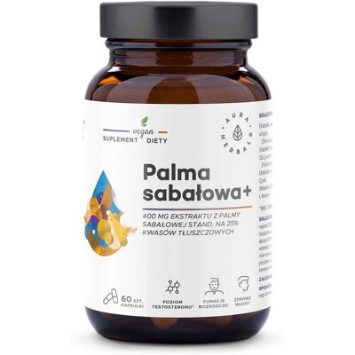 AURA HERBALS Palma sabałowa 400 mg (60 kaps) AURA HERBALS Palma sabałowa 400 mg (60 kaps)
