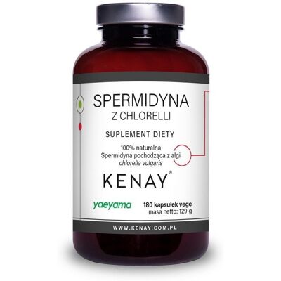 KENAY Spermidyna z Chlorelli (180 kaps.) KENAY Spermidyna z Chlorelli (180 kaps.)