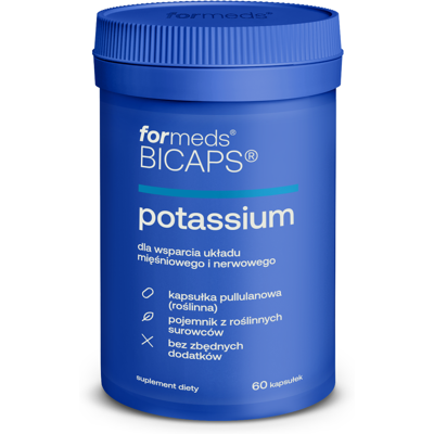 Formeds Suplement diurety potasu - 60 kapsułek - Suplement diety Formeds Suplement diurety potasu - 60 kapsułek - Suplement diety