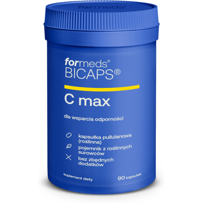 Formeds Bicaps C MAX z cynkiem i rutyną - Suplement diety Formeds Bicaps C MAX z cynkiem i rutyną - Suplement diety