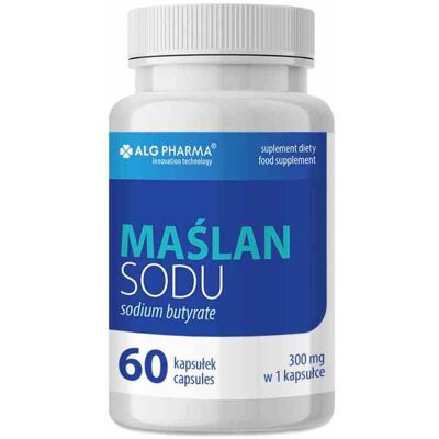 Alg Pharma Maślan Sodu 60 kapsułek Alg Pharma Maślan Sodu 60 kapsułek