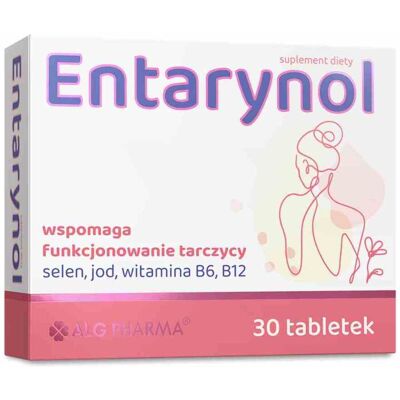 Alg Pharma Entarynol 30 tabletek Alg Pharma Entarynol 30 tabletek