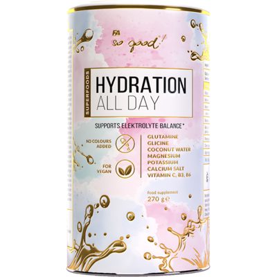 SO GOOD! (suplementy diety) HYDRATION ALL DAY W PROSZKU 270 g - SO GOOD! SO GOOD! (suplementy diety) HYDRATION ALL DAY W PROSZKU 270 g - SO GOOD!