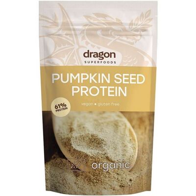 Dragon Superfoods Ekologiczne Białko z Pestek Dyni 200g Dragon Superfoods Ekologiczne Białko z Pestek Dyni 200g