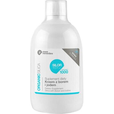 Invex Remedies Silor + B + J 500ml - Wspiera zdrową skórę, włosy Invex Remedies Silor + B + J 500ml - Wspiera zdrową skórę, włosy