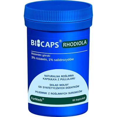 Bicaps Rhodiola Różeniec górski 60 kapsułek ForMeds Bicaps Rhodiola Różeniec górski 60 kapsułek ForMeds