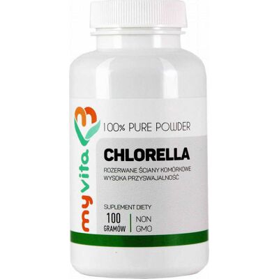 Chlorella proszek 100g MyVita Chlorella proszek 100g MyVita