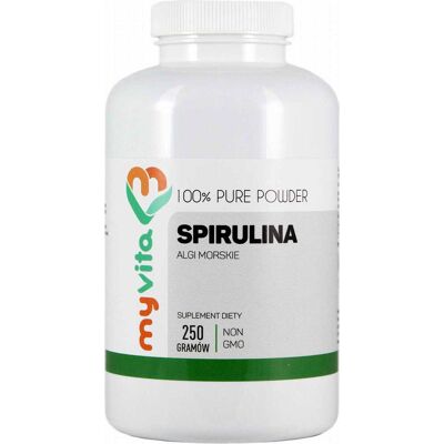 Spirulina proszek 250g MyVita Spirulina proszek 250g MyVita