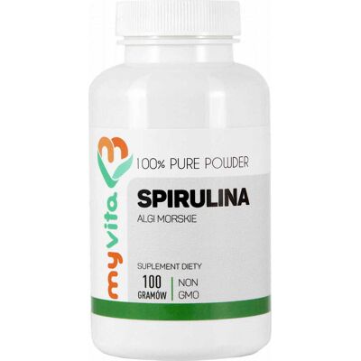 Spirulina proszek 100g MyVita Spirulina proszek 100g MyVita