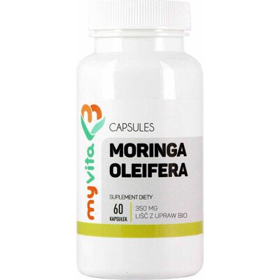 Moringa Oleifera 350mg 60 kapsułek MyVita Moringa Oleifera 350mg 60 kapsułek MyVita