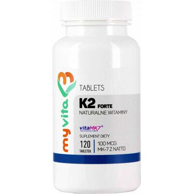 MYVITA Witamina K2 MK-7 100μg - Kości & Serce MYVITA Witamina K2 MK-7 100μg - Kości & Serce
