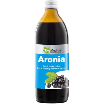 EkaMedica Aronia 100% Sok - 500 ml EkaMedica Aronia 100% Sok - 500 ml
