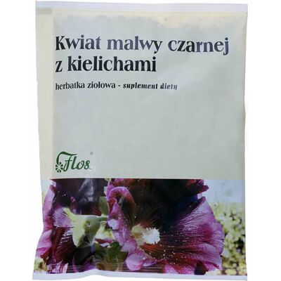 Kwiat malwy czarnej 50g Flos Kwiat malwy czarnej 50g Flos