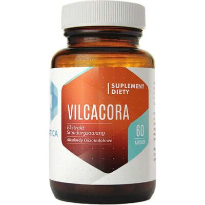 Vilcacora Alkaloidy oksoindolowe ekstrakt standaryzowany 200mg 60 kapsułek Hepatica Vilcacora Alkaloidy oksoindolowe ekstrakt standaryzowany 200mg 60 kapsułek Hepatica