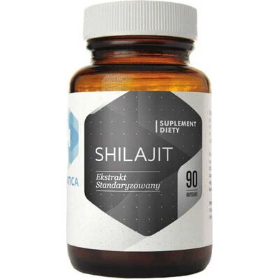 Shilajit Mumio ekstrakt standaryzowany 220mg 90 kapsułek Hepatica Shilajit Mumio ekstrakt standaryzowany 220mg 90 kapsułek Hepatica