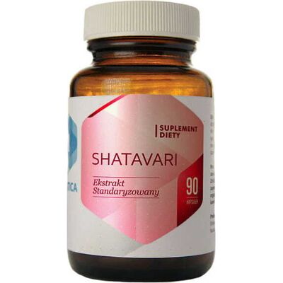 Shatavari Asparagus racemosus ekstrakt standaryzowany 220 mg 90 kapsułek Hepatica Shatavari Asparagus racemosus ekstrakt standaryzowany 220 mg 90 kapsułek Hepatica