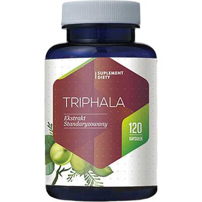 Triphala ekstrakt standaryzowany 310mg 120 kapsułek Hepatica Triphala ekstrakt standaryzowany 310mg 120 kapsułek Hepatica