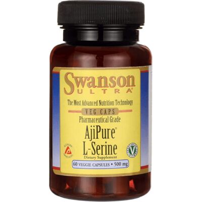 Swanson L-Serina 500mg - Wsparcie Mózgu i Nerwowego Systemu Swanson L-Serina 500mg - Wsparcie Mózgu i Nerwowego Systemu