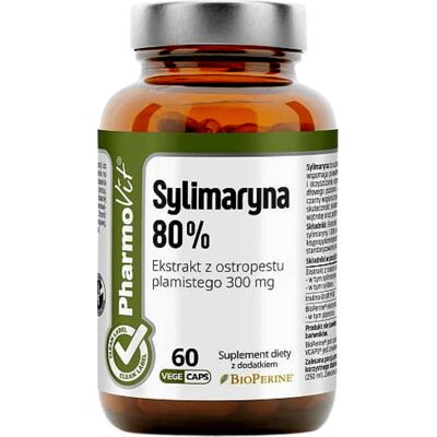 SYLIMARYNA 60 KAPSUŁEK 30,18 g - PHARMOVIT (CLEAN LABEL) SYLIMARYNA 60 KAPSUŁEK 30,18 g - PHARMOVIT (CLEAN LABEL)