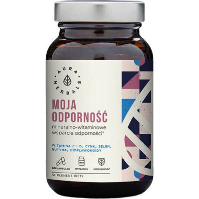 AURA HERBALS Moja Odporność - Minerały i Witaminy (60 kaps.) AURA HERBALS Moja Odporność - Minerały i Witaminy (60 kaps.)