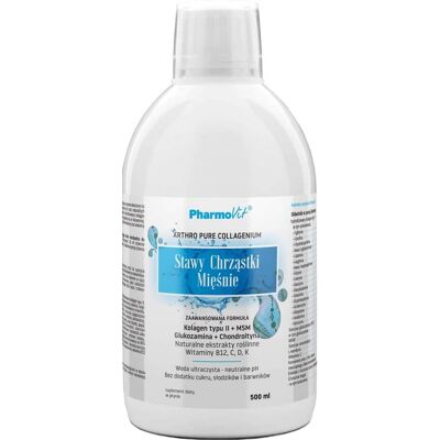 Pharmovit Glukozamina Kolagen Płyn - Wspiera stawy Mięśnie Pharmovit Glukozamina Kolagen Płyn - Wspiera stawy Mięśnie