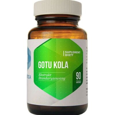 Gotu kola ekstrakt standaryzowany 220mg 90 kapsułek Hepatica Gotu kola ekstrakt standaryzowany 220mg 90 kapsułek Hepatica