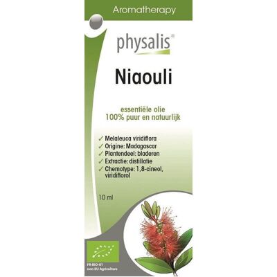 OLEJEK ETERYCZNY Z NIAOULI (MELALEUCA VIRIDIFLORA) EKO 10 ml - PHYSALIS OLEJEK ETERYCZNY Z NIAOULI (MELALEUCA VIRIDIFLORA) EKO 10 ml - PHYSALIS