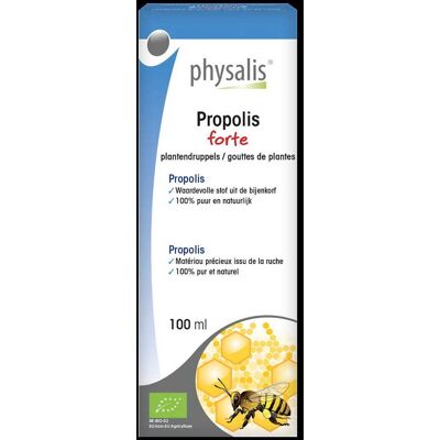 PHYSALIS Ekstrakt z propolisu Forte Bio 100ml PHYSALIS Ekstrakt z propolisu Forte Bio 100ml