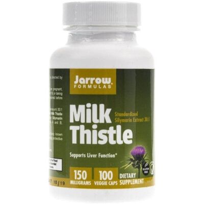 Jarrow Formulas Ostropest plamisty 150mg - Wsparcie wątroby Jarrow Formulas Ostropest plamisty 150mg - Wsparcie wątroby