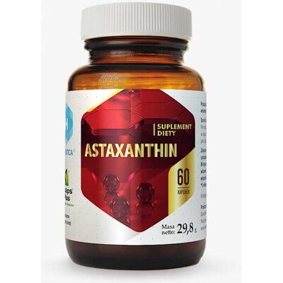 HEPATICA Astaxanthin - 60 Kapsułek Suplement Diety HEPATICA Astaxanthin - 60 Kapsułek Suplement Diety