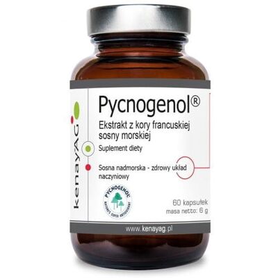 Pycnogenol 60 kapsułek Kenay - Suplement diety Pycnogenol 60 kapsułek Kenay - Suplement diety