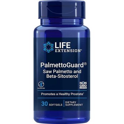 Life Extension PalmettoGuard Saw Palmetto z Beta-Sitosterolem - Wsparcie prostaty Life Extension PalmettoGuard Saw Palmetto z Beta-Sitosterolem - Wsparcie prostaty