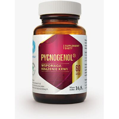 Hepatica Pycnogenol - Wspiera Krążenie - 60 Kapsułek Hepatica Pycnogenol - Wspiera Krążenie - 60 Kapsułek