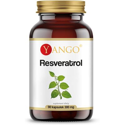 YANGO Resveratrol - ekstrakt 50% - 90 kapsułek - Suplement diety YANGO Resveratrol - ekstrakt 50% - 90 kapsułek - Suplement diety
