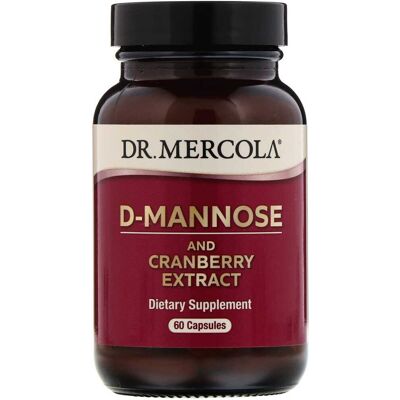 Dr. Mercola D-Mannose i Żurawina - Suplement diety Dr. Mercola D-Mannose i Żurawina - Suplement diety
