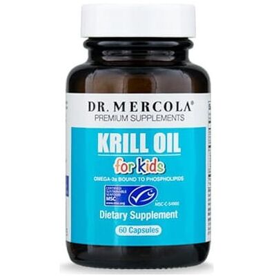 Dla dzieci: Olej z kryla Dr Mercola - Zrównoważone Omega-3 Dla dzieci: Olej z kryla Dr Mercola - Zrównoważone Omega-3