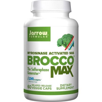 Jarrow BroccoMax Sulforafan Glukozynolan - Kapsułki wegetariańskie Jarrow BroccoMax Sulforafan Glukozynolan - Kapsułki wegetariańskie