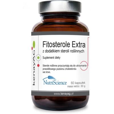 Kenay Fitosterole Extra 60 Kapsułek - Suplement Diety Kenay Fitosterole Extra 60 Kapsułek - Suplement Diety