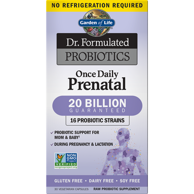 Garden of Life Dr. Formulated Prenatal Probiotics - 30 Veg Capsules Garden of Life Dr. Formulated Prenatal Probiotics - 30 Veg Capsules