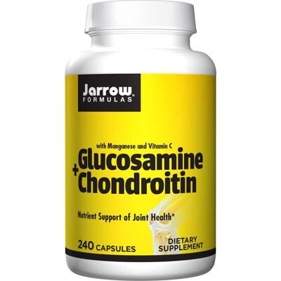 Jarrow Formulas Glukozamina + Chondroityna - Wspiera zdrowie stawów Jarrow Formulas Glukozamina + Chondroityna - Wspiera zdrowie stawów