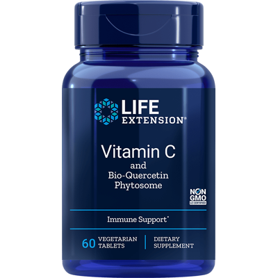 Life Extension Witamina C i Bio-Quercetin Phytosome, 60 Veggie Tabs Life Extension Witamina C i Bio-Quercetin Phytosome, 60 Veggie Tabs