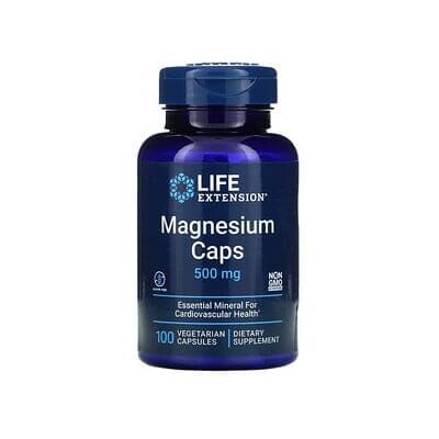 Life Extension Magnesium Caps - 500 Mg - Kapsułki Wegetariańskie - Zdrowie i Suplementy Life Extension Magnesium Caps - 500 Mg - Kapsułki Wegetariańskie - Zdrowie i Suplementy