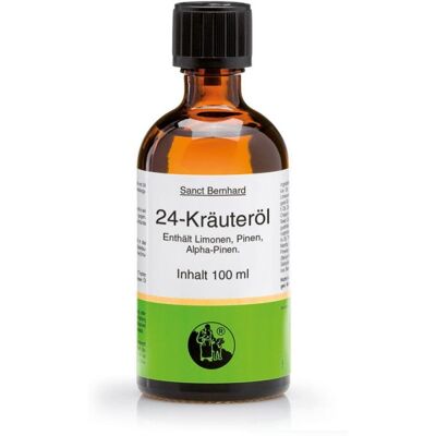 Olejek Eteryczny 24 Zioła 100% naturalny 100 ml Kräuterhaus Sanct Bernhard KG Olejek Eteryczny 24 Zioła 100% naturalny 100 ml Kräuterhaus Sanct Bernhard KG